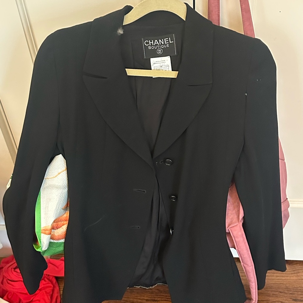 Chanel Classic Black Women's Blazer